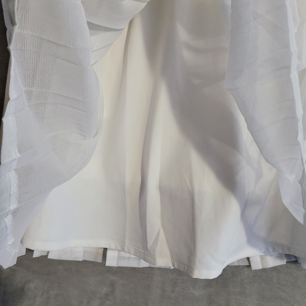 CALIA Court Collection Pleated White Skort/Skirt  NWT Sz Small - Picture 5 of 7